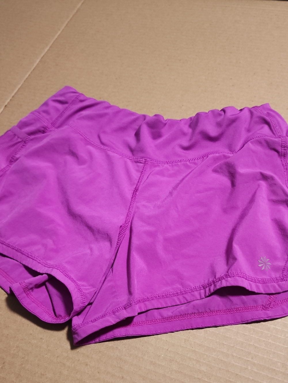 Athleta Magenta Athletic Shorts